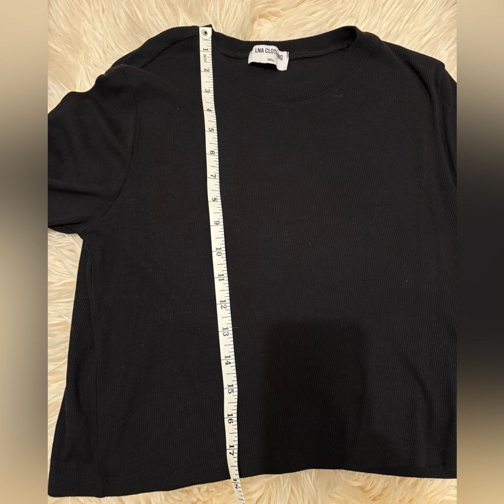 LNA Rey mock neck black top - Picture 7 of 9